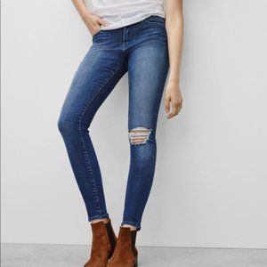Frame Denim Le High Skinny Dark Blue